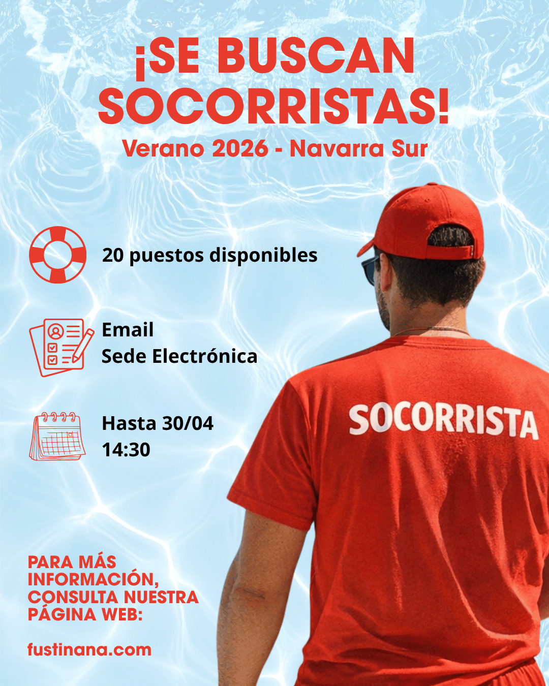 Bases contratación socorristas 2026